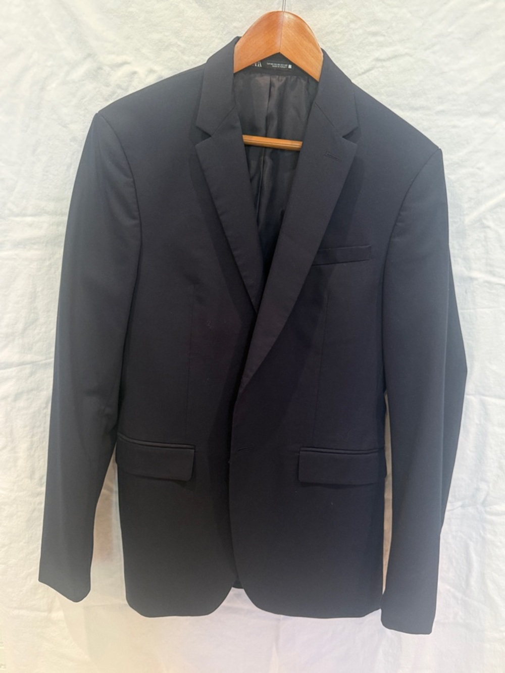 Zara Navy BlueMen's Sport Coat Blazer